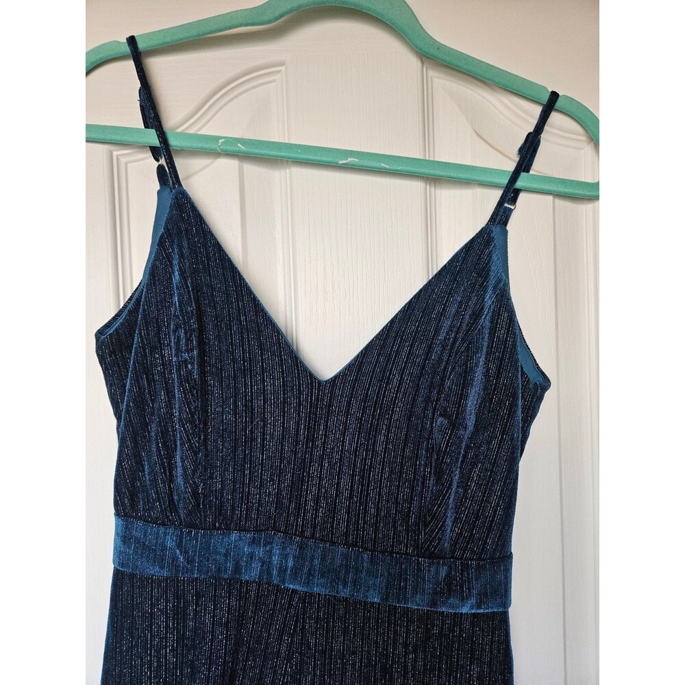FRANSESCA'S Jun Ivy Blue Jumpsuit